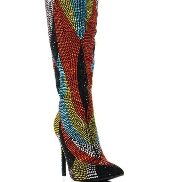 AZALEA WANG " DISTANT MEMORY " EMBELLISHED STILET Size: 8.5*𝐅𝐈𝐍𝐀𝐋 𝐏𝐀𝐈𝐑* - Picture 3 of 6